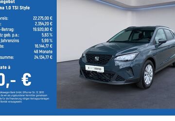 Seat Arona 6.990 km 21.475 &euro; Braunschweig 38114