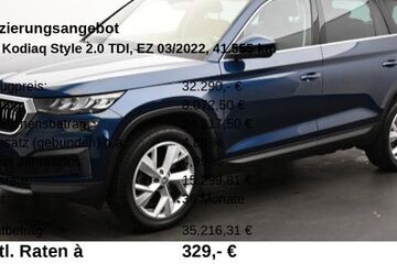 Skoda Kodiaq 41.555 km 31.990 &euro; Wolfsburg 38440