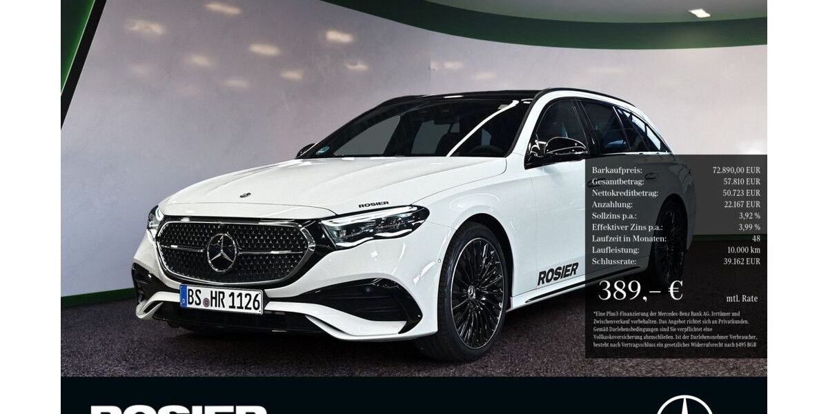 Mercedes-Benz E 220 9.900 km 72.890 &euro; Braunschweig 38122