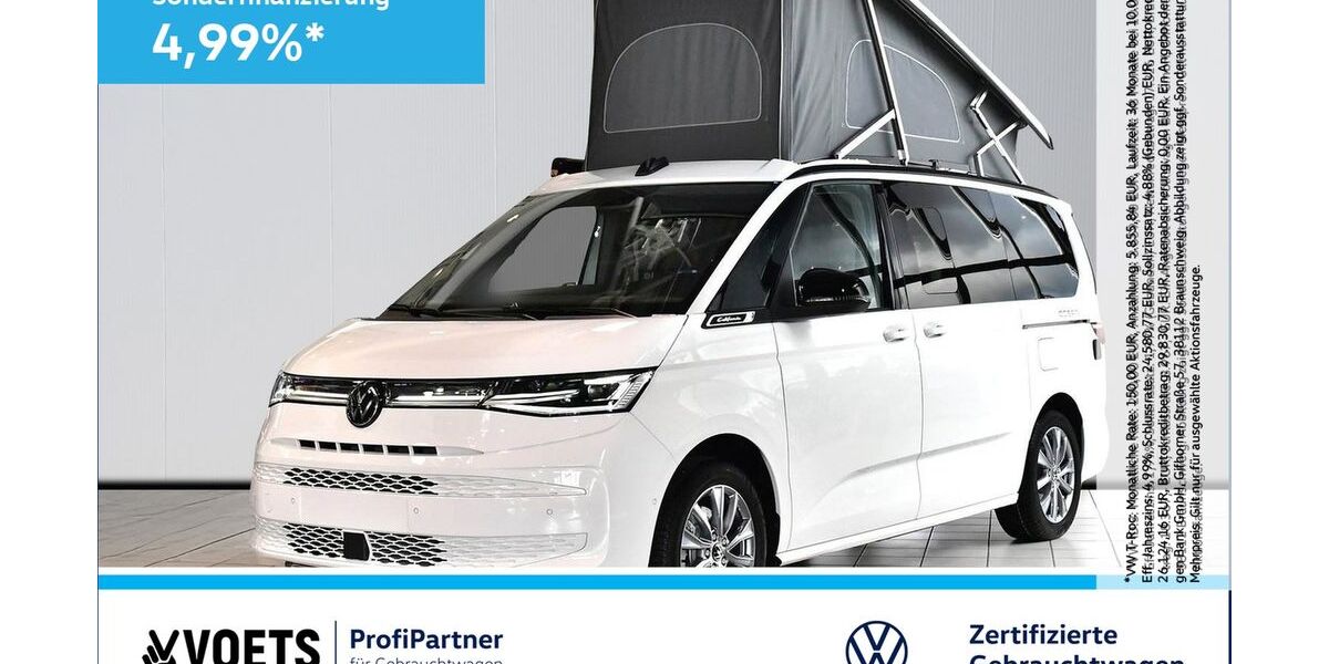 VW T7 California 2.500 km 77.980 &euro; Braunschweig 38124