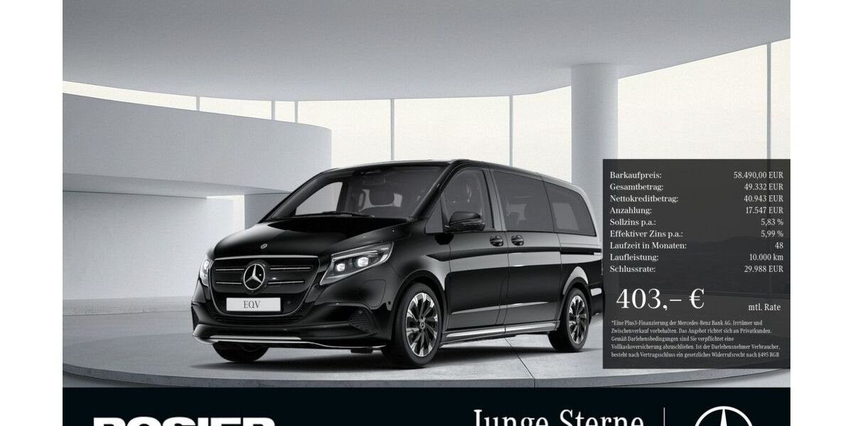 Mercedes-Benz EQV 21.319 km 58.490 &euro; Braunschweig 38122