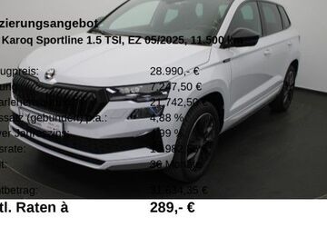 Skoda Karoq 11.500 km 28.790 &euro; Wolfsburg 38440