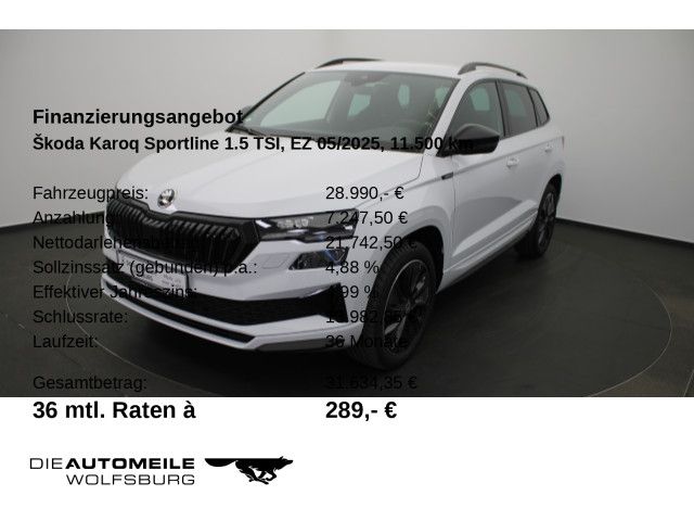Skoda Karoq 11.500 km 28.790 &euro; Wolfsburg 38440