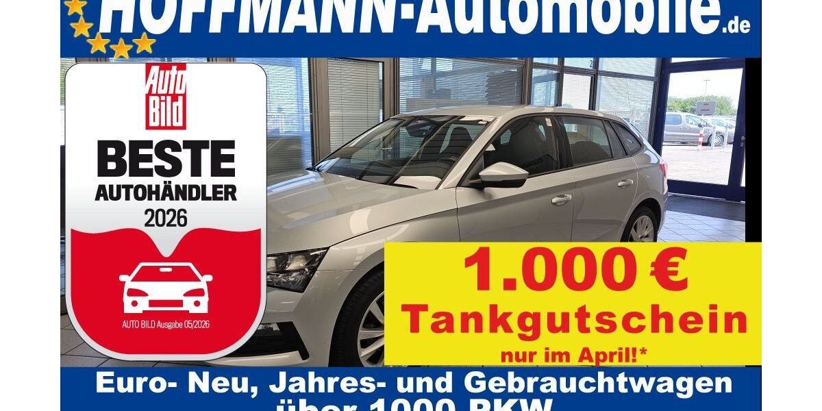 Skoda Scala 39.987 km 20.450 &euro; Wolfsburg-Heiligendorf 38444