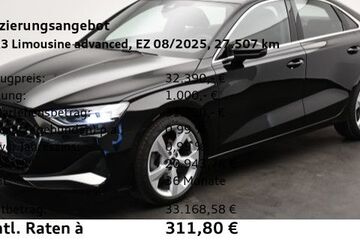 Audi A3 27.507 km 31.980 &euro; Wolfsburg 38440