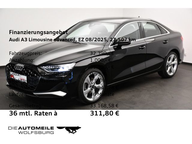 Audi A3 27.507 km 31.980 &euro; Wolfsburg 38440