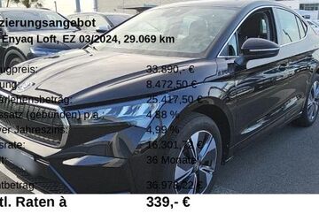 Skoda Enyaq 29.069 km 33.590 &euro; Wolfsburg 38440