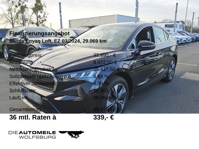 Skoda Enyaq 29.069 km 33.590 &euro; Wolfsburg 38440