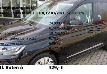VW Caddy 67.000 km 24.990 &euro; Wolfsburg 38448