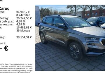 Skoda Karoq 26.231 km 34.840 &euro; Gifhorn 38518