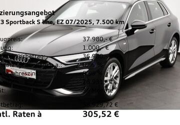 Audi A3 7.500 km 37.690 &euro; Wolfsburg 38440