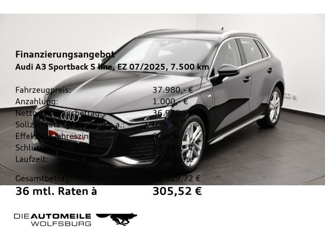 Audi A3 7.500 km 37.690 &euro; Wolfsburg 38440