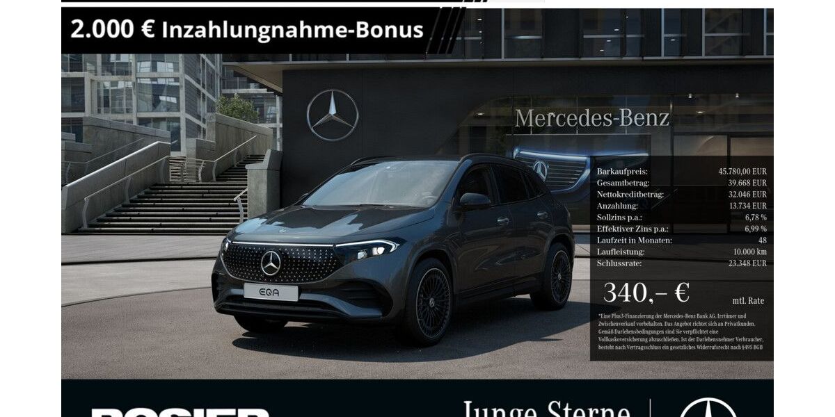 Mercedes-Benz EQA 11.148 km 44.780 &euro; Braunschweig 38122