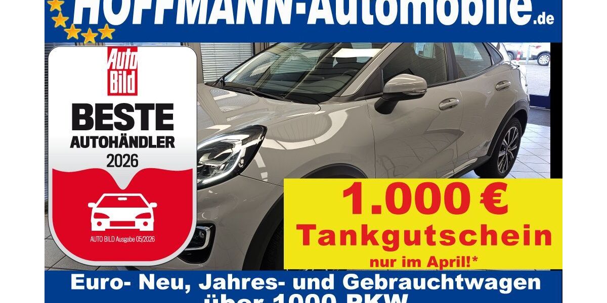 Ford Puma 58.261 km 15.900 &euro; Wolfsburg-Heiligendorf 38444