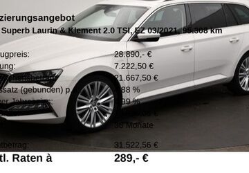 Skoda Superb 95.308 km 28.590 &euro; Wolfsburg 38440